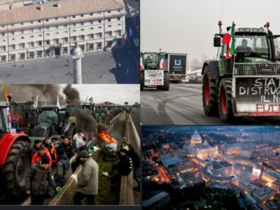 Protesta Trattori Roma