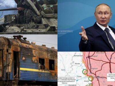 Putin treni Donetsk