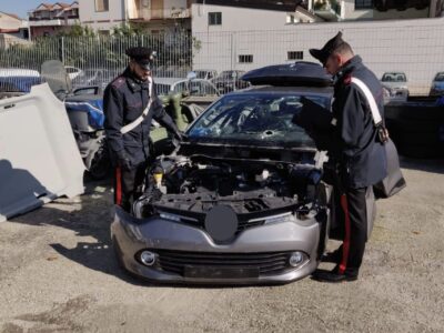 Giugliano furti di auto