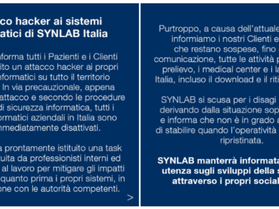 Synlab Italia hacker